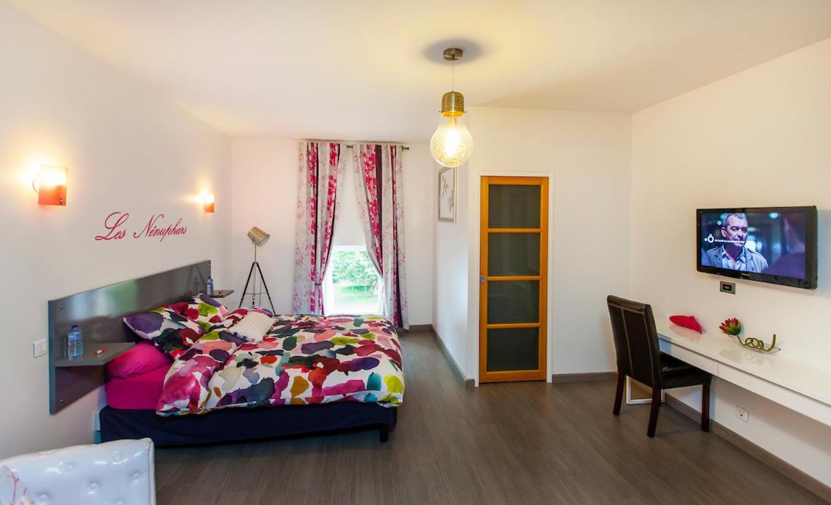 Hotel Les Etangs Du Moulin D'Harcy Lonny Zewnętrze zdjęcie